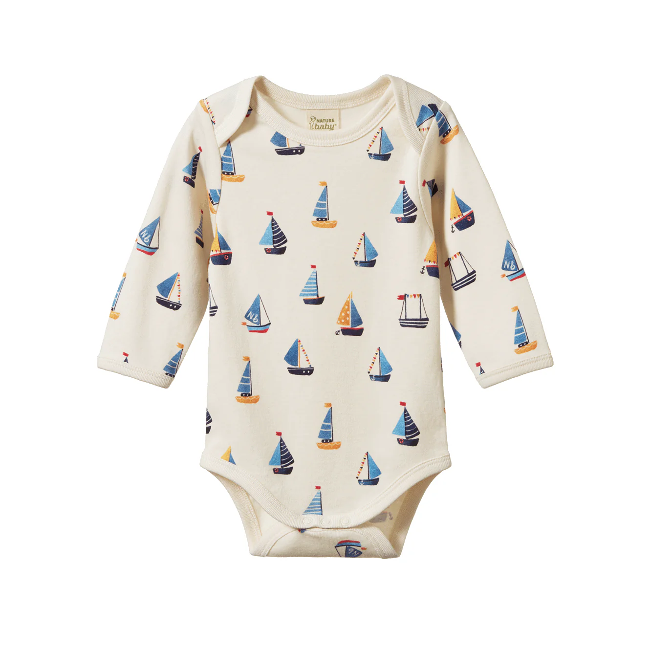 Long Sleeve Bodysuit - Regatta Print