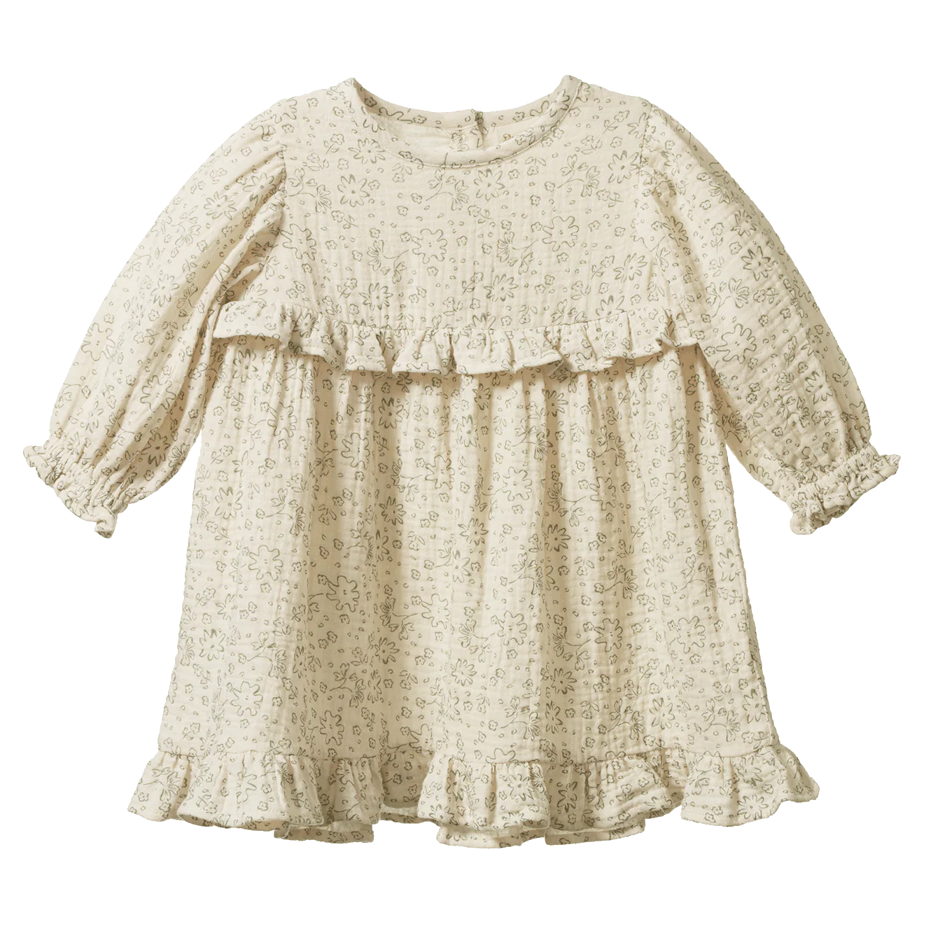 Nora Dress Muslin - Bloomsbury Print