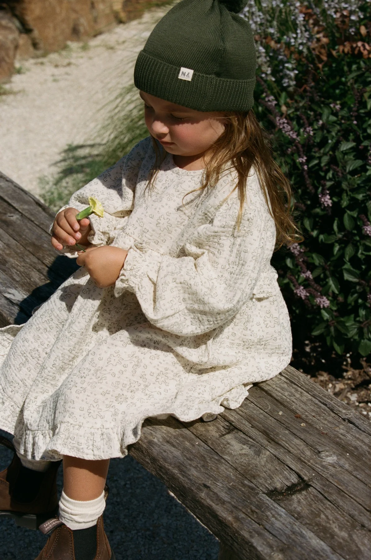 Nora Dress Muslin - Bloomsbury Print - Image 4