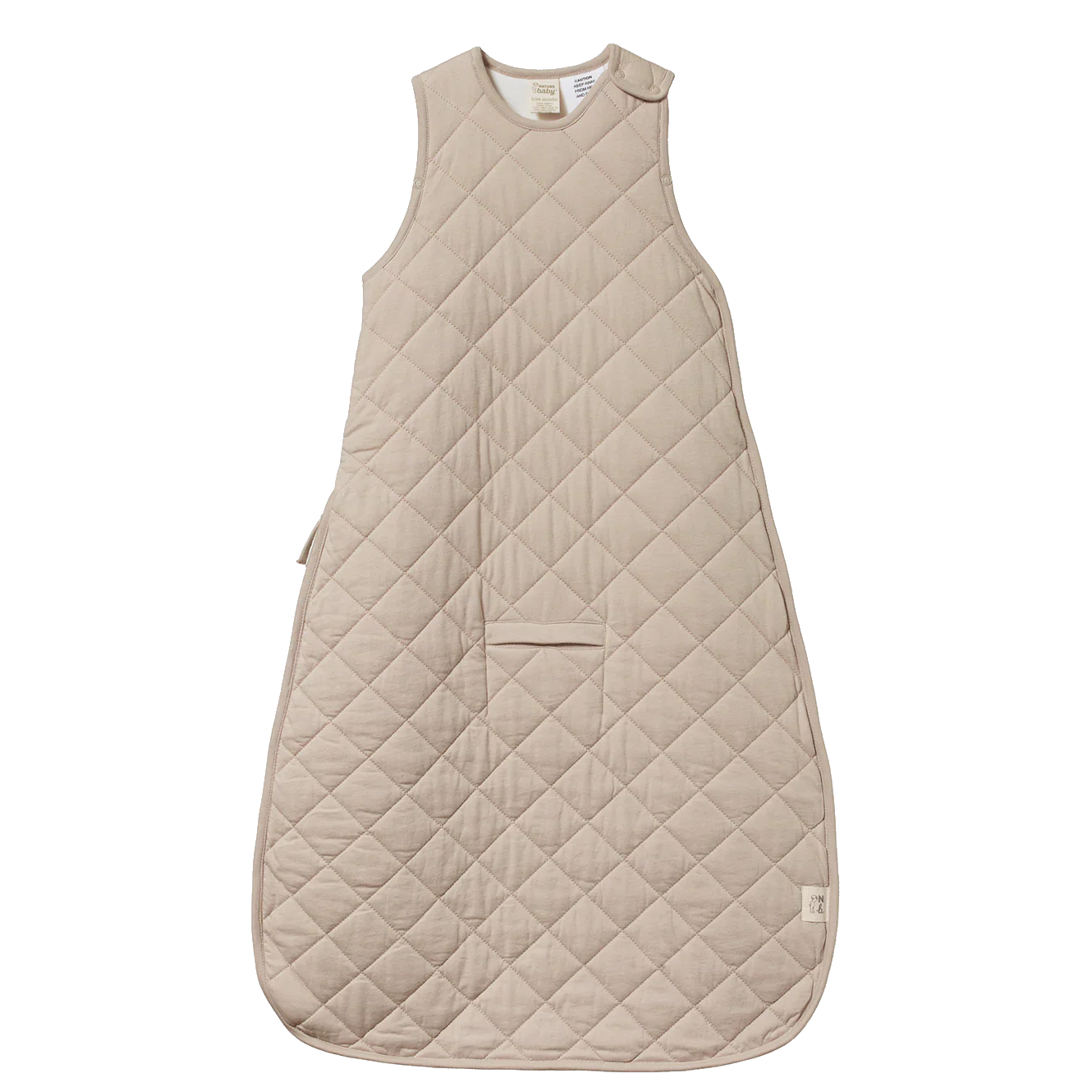 Quilted Cotton & Merino Duvet Sleeping Bag - Feather