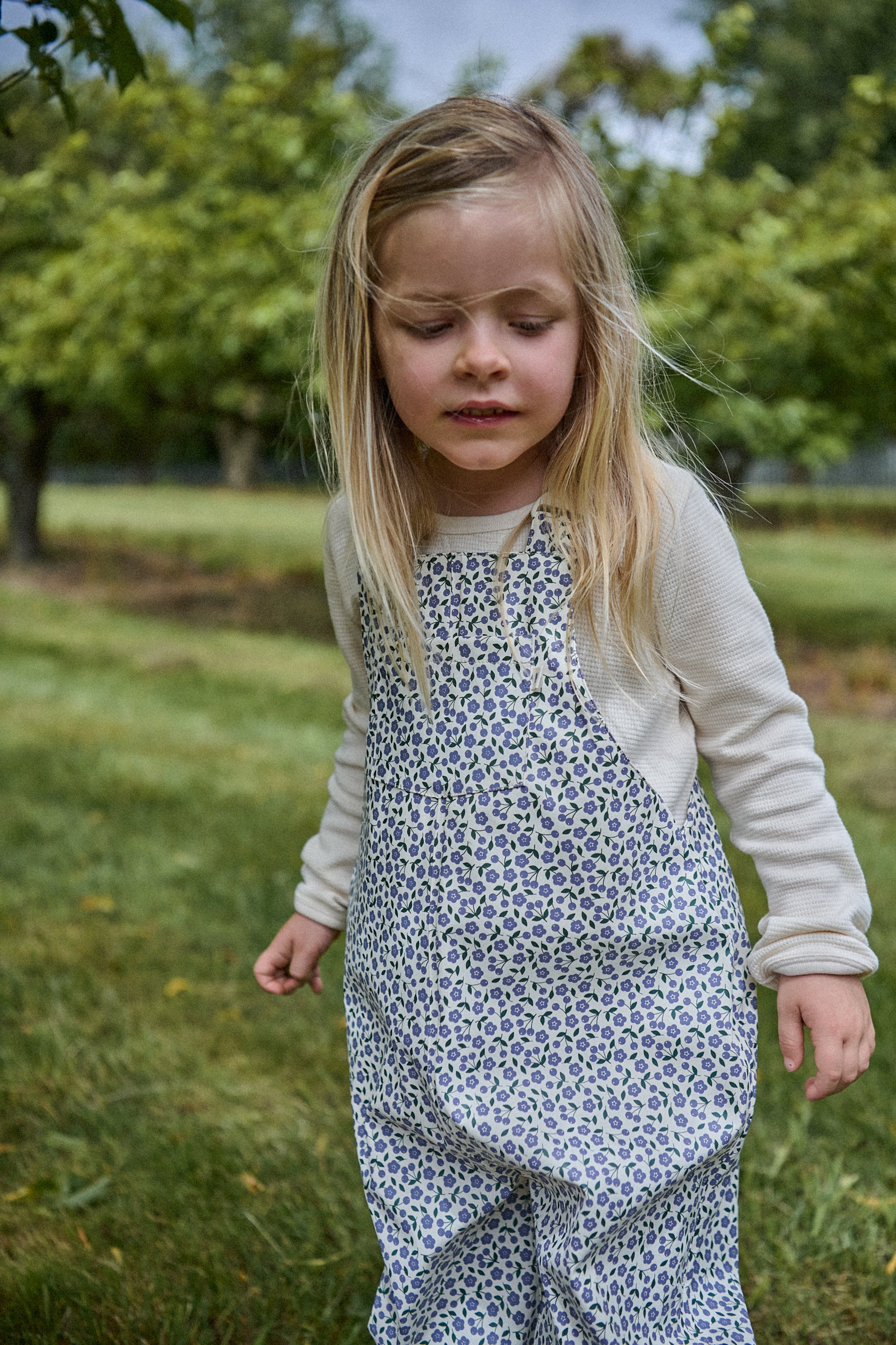 Splash Overalls - Briarwood Heron Print - Image 2