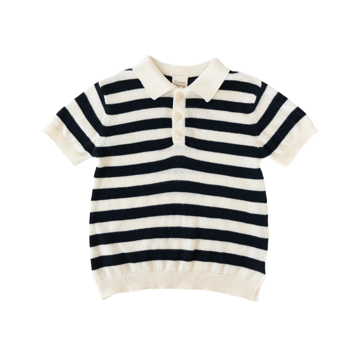 Stevie Polo - Navy Bold Stripe