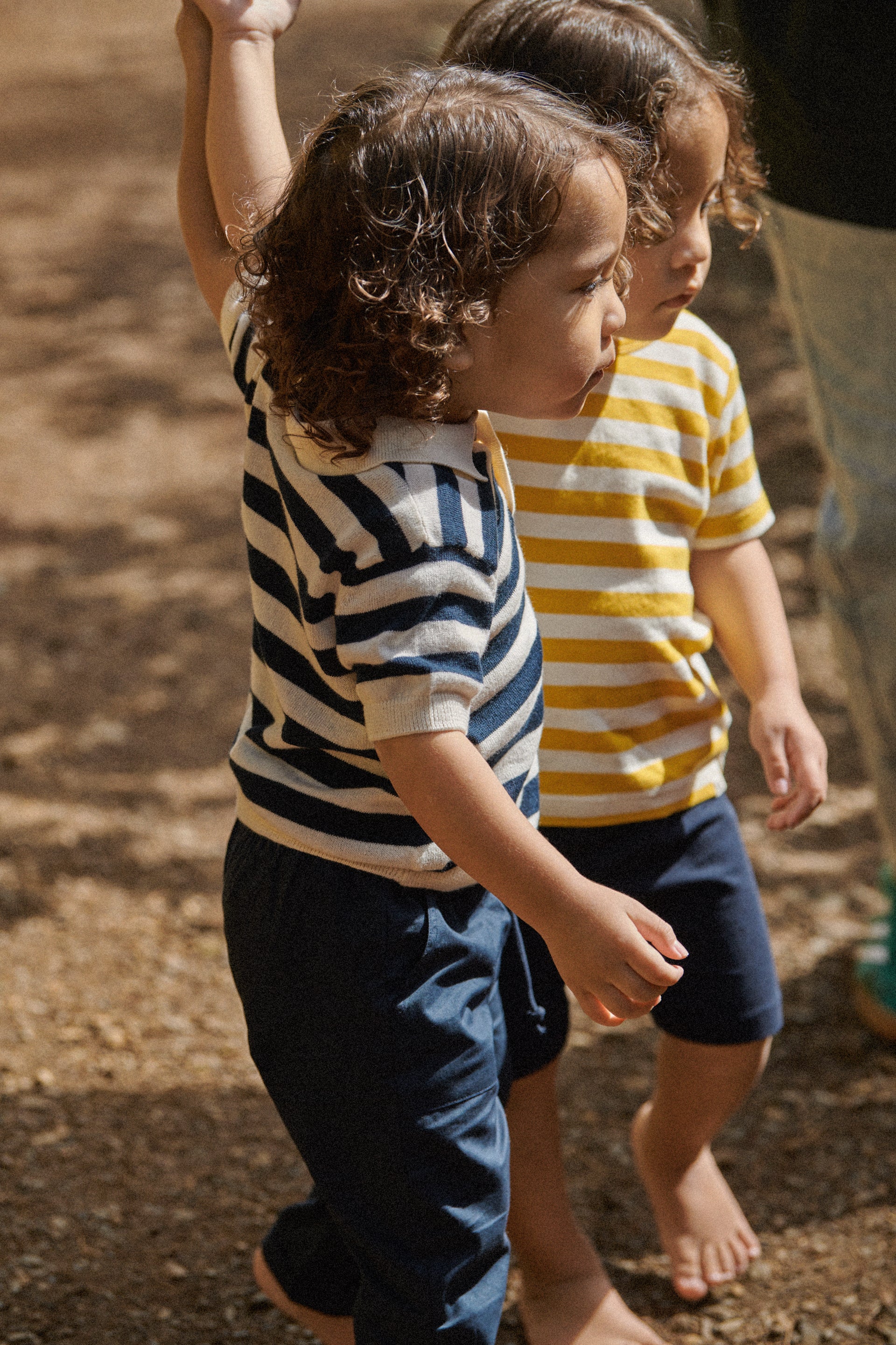Stevie Polo - Navy Bold Stripe - Image 2
