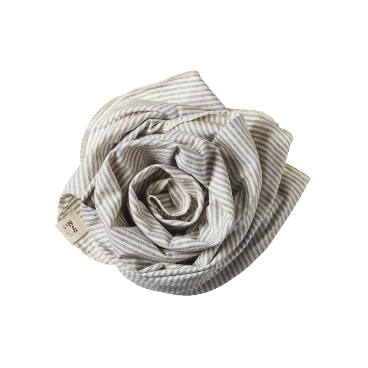 Wrap - Grey Marl Stripe