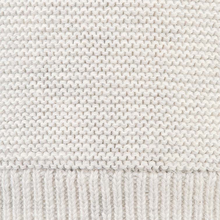 Organic Beanie - Snowy / Pebble - Image 3