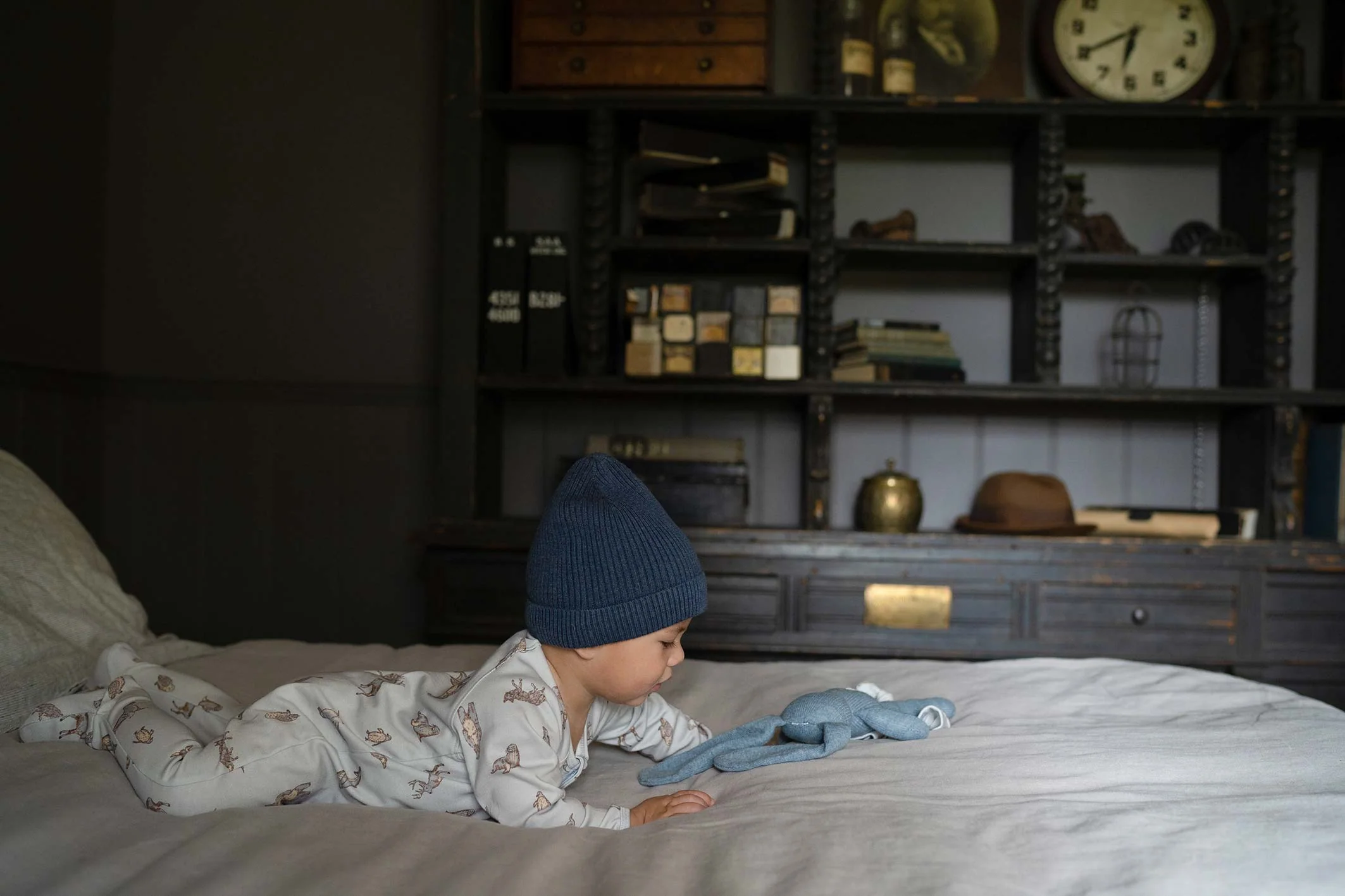 Organic Beanie - Tommy / Moonlight - Image 2
