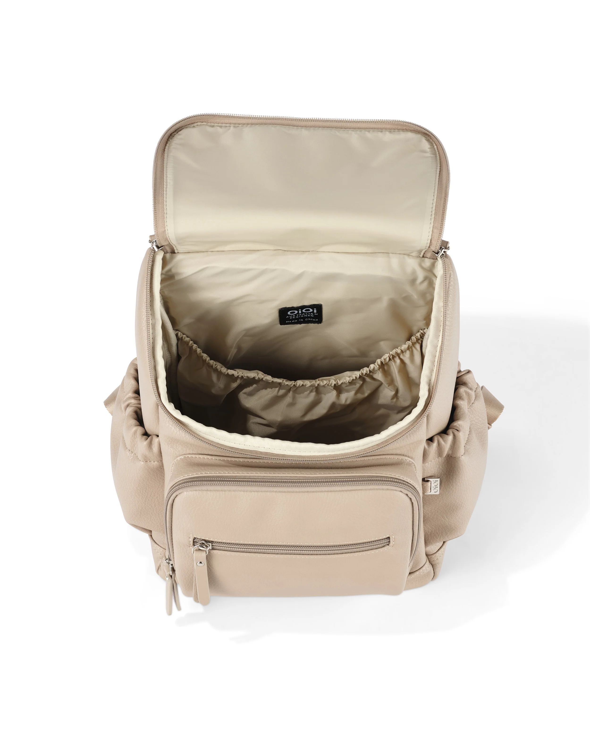 Mini Nappy Backpack - Oat - Image 6