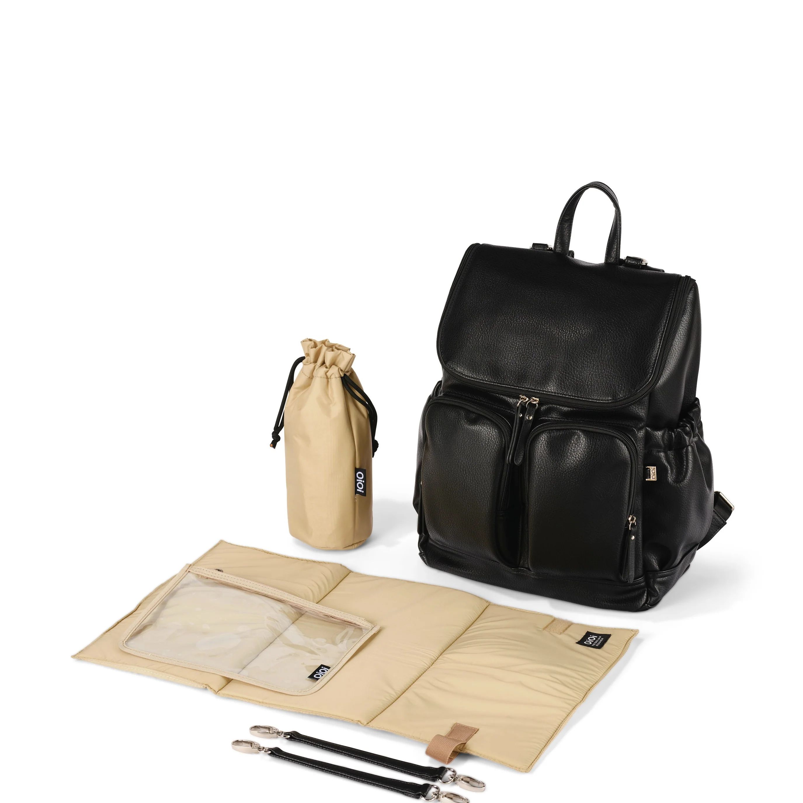 Nappy Backpack - Black - Image 8