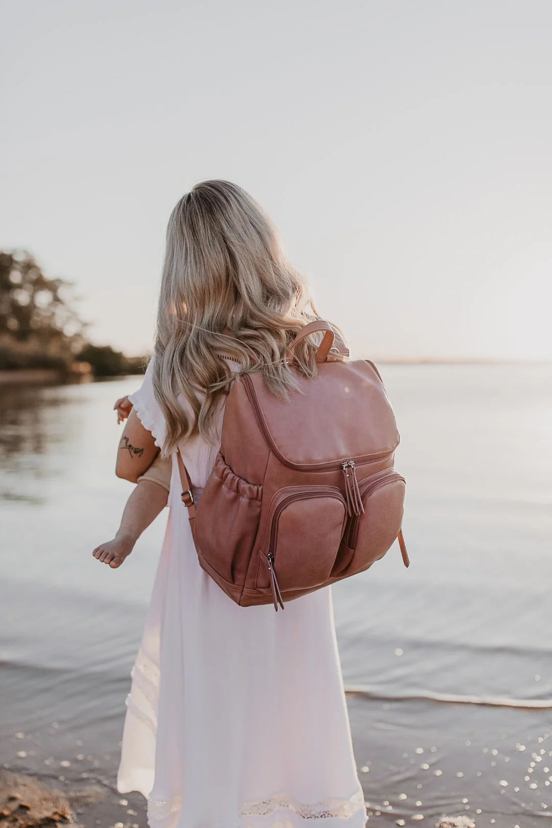 Nappy Backpack - Dusty Rose - Image 6