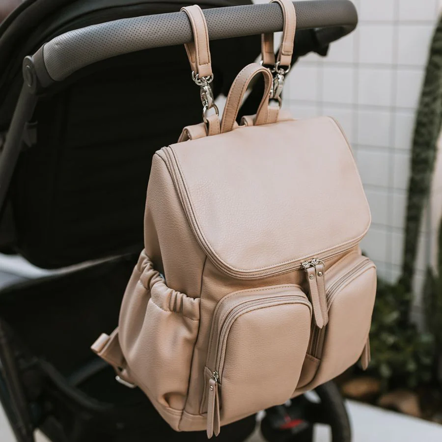 Nappy Backpack - Oat Dimple - Image 3
