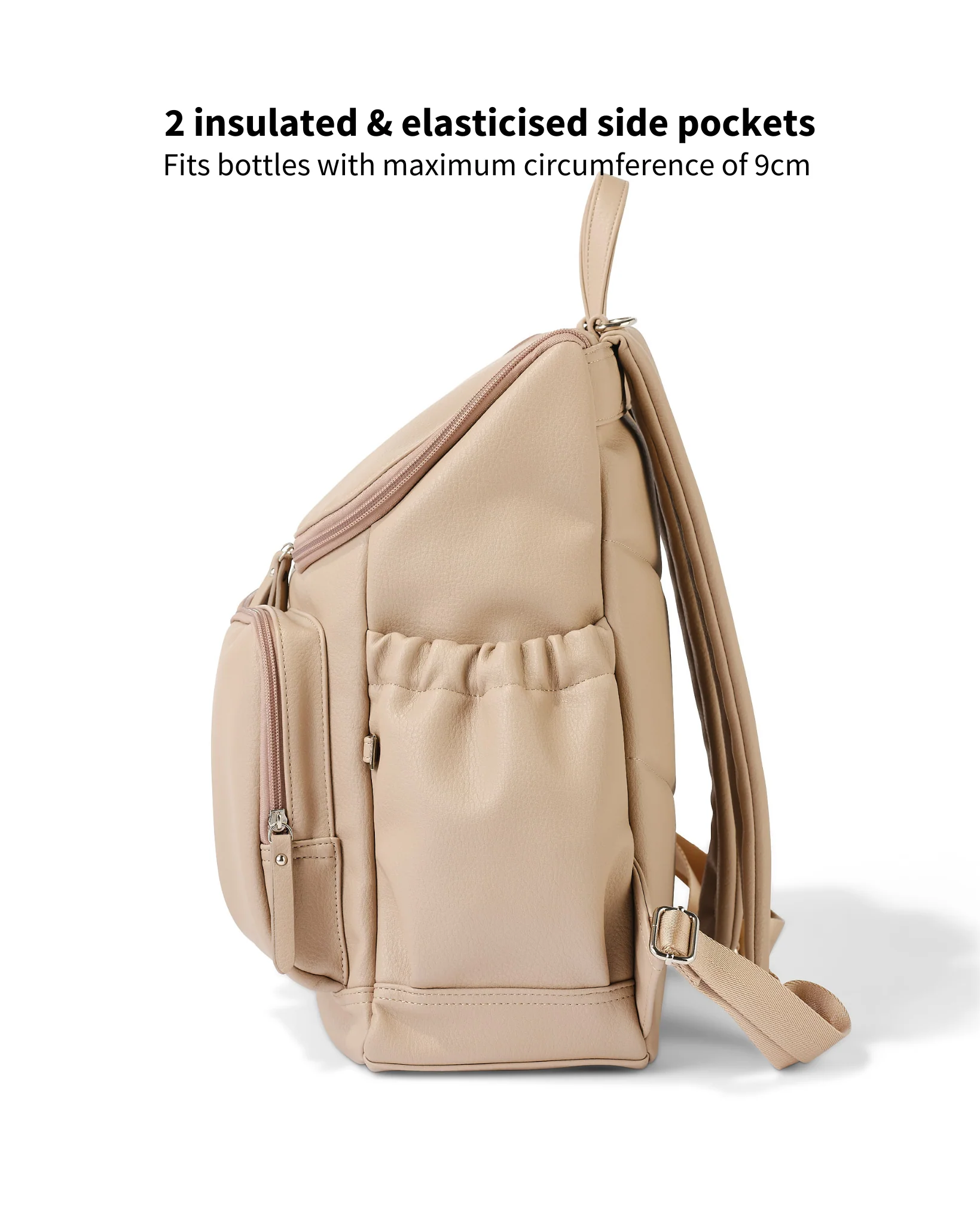 Nappy Backpack - Oat Dimple - Image 5