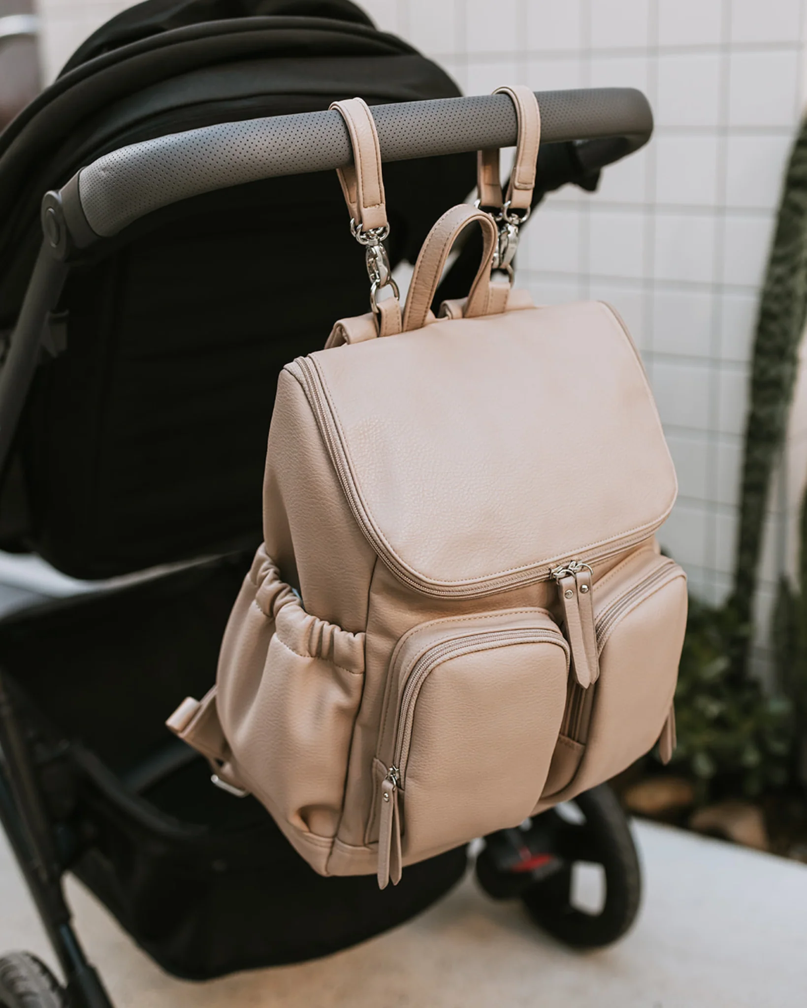 Nappy Backpack - Oat Dimple - Image 8