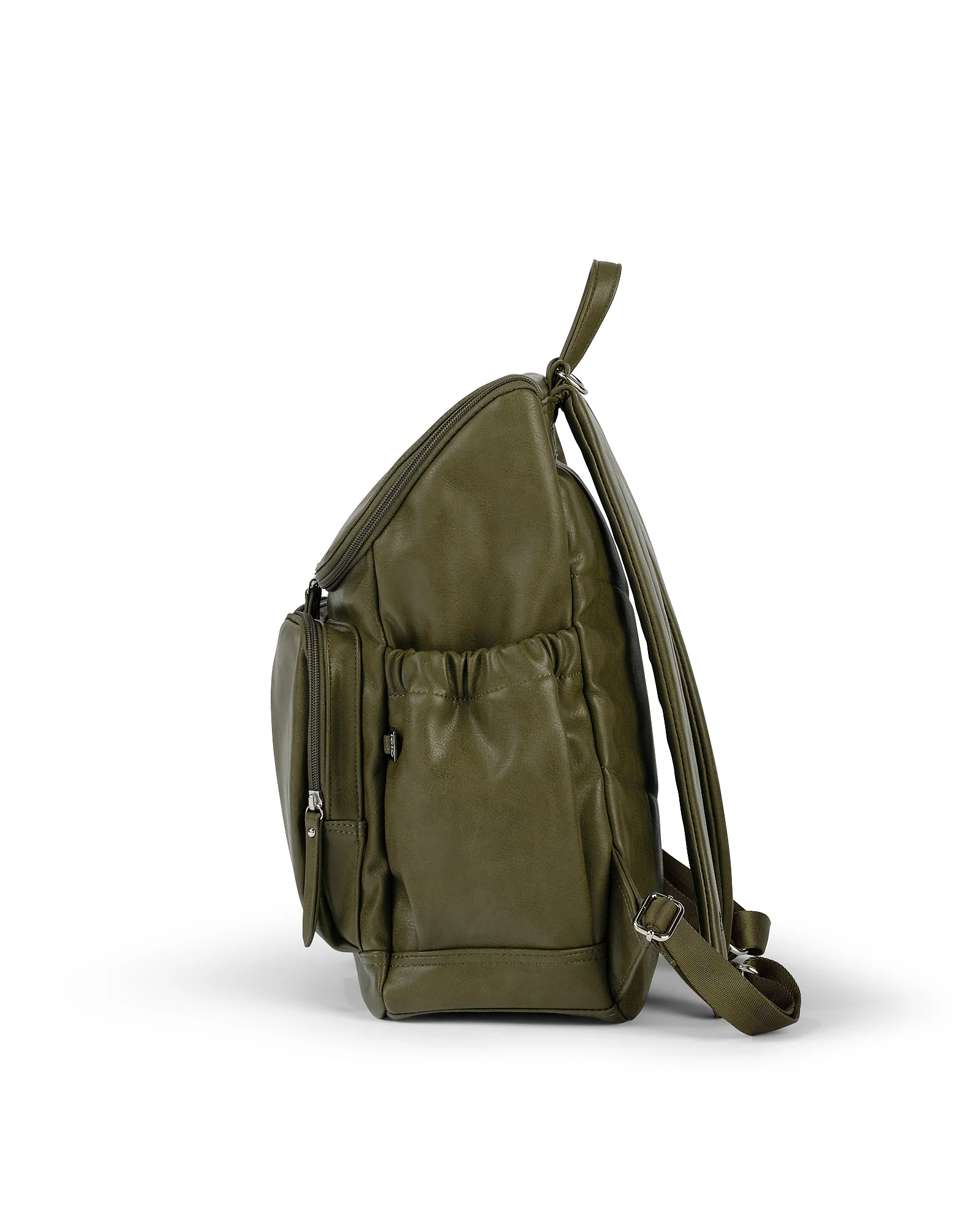 Nappy Backpack - Olive - Image 5