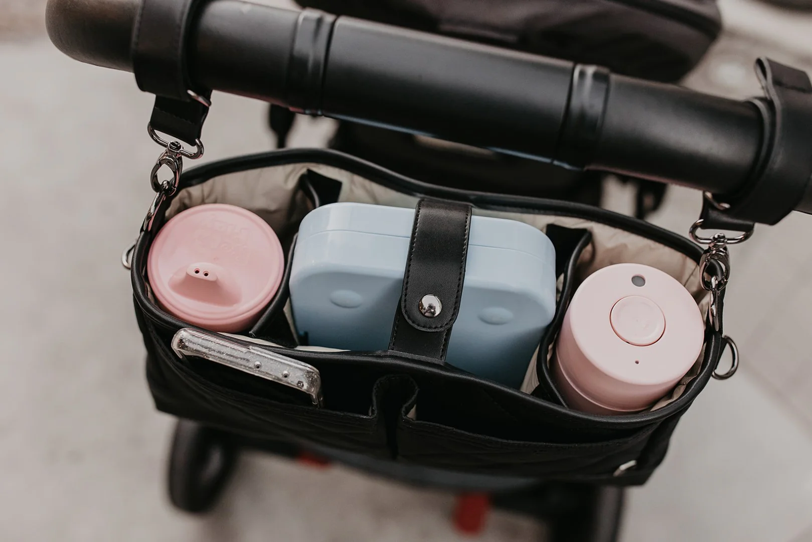 Stroller Organiser - Black - Image 10