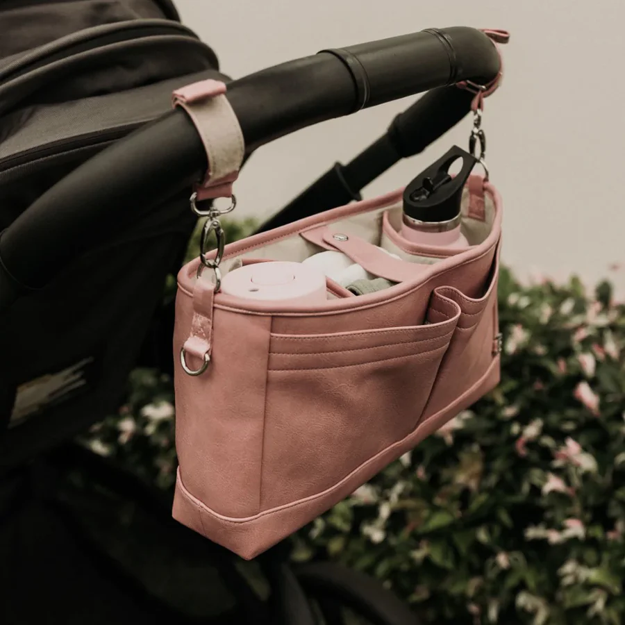 Stroller Organiser - Dusty Rose - Image 2