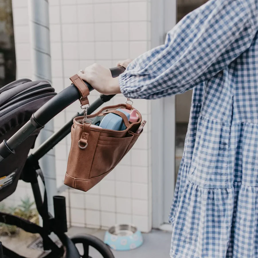 Stroller Organiser - Tan - Image 2