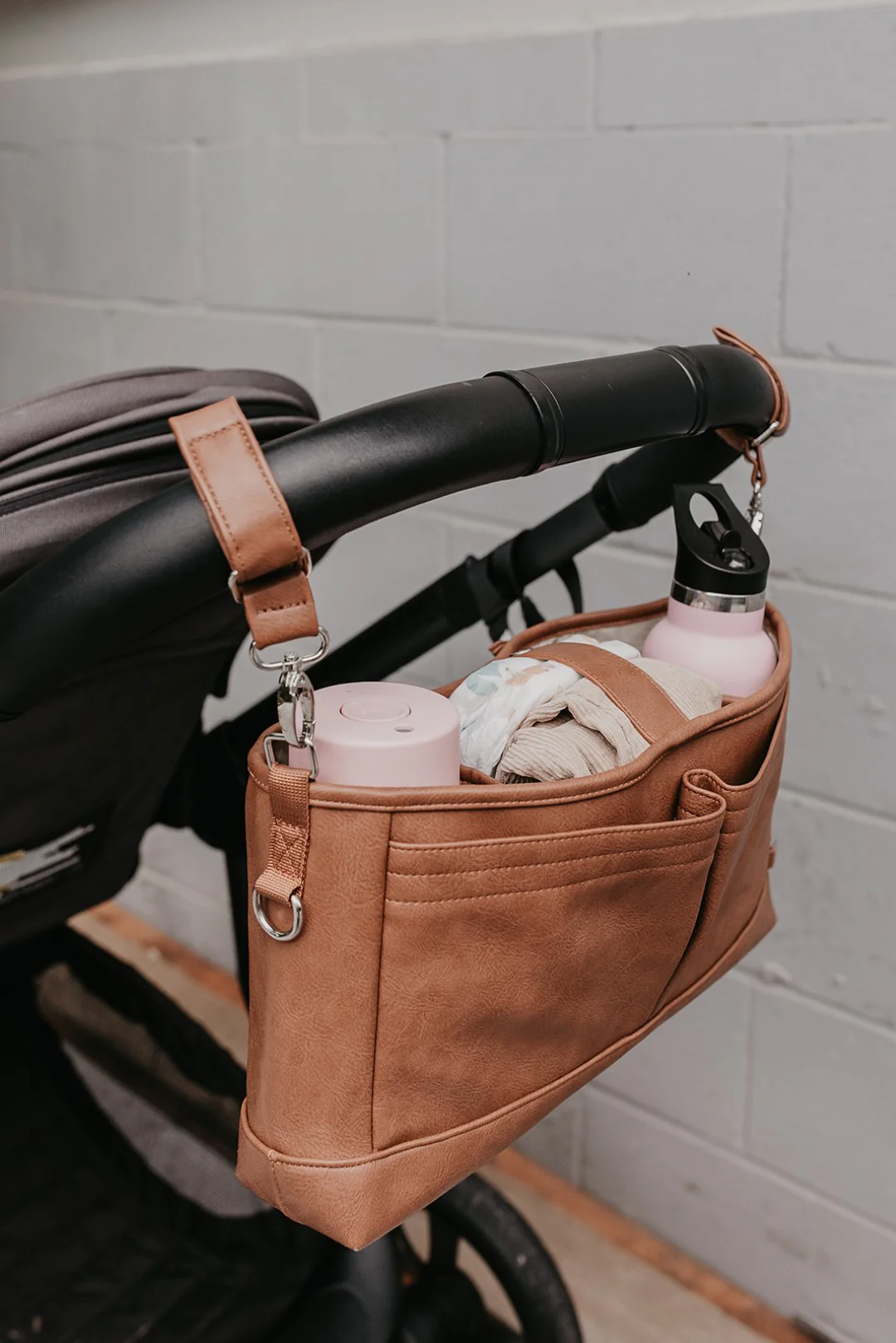Stroller Organiser - Tan - Image 4