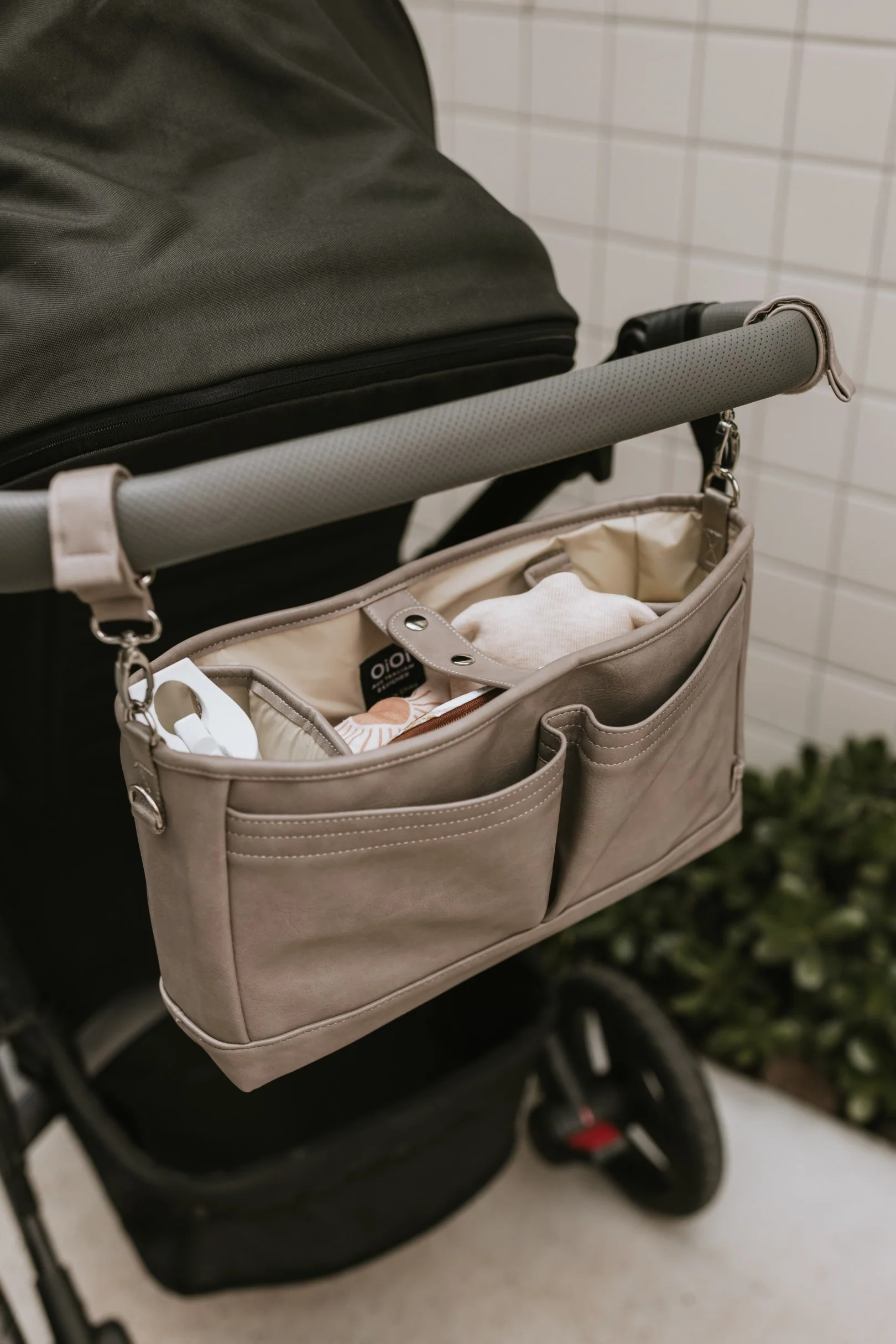 Stroller Organiser - Taupe - Image 4
