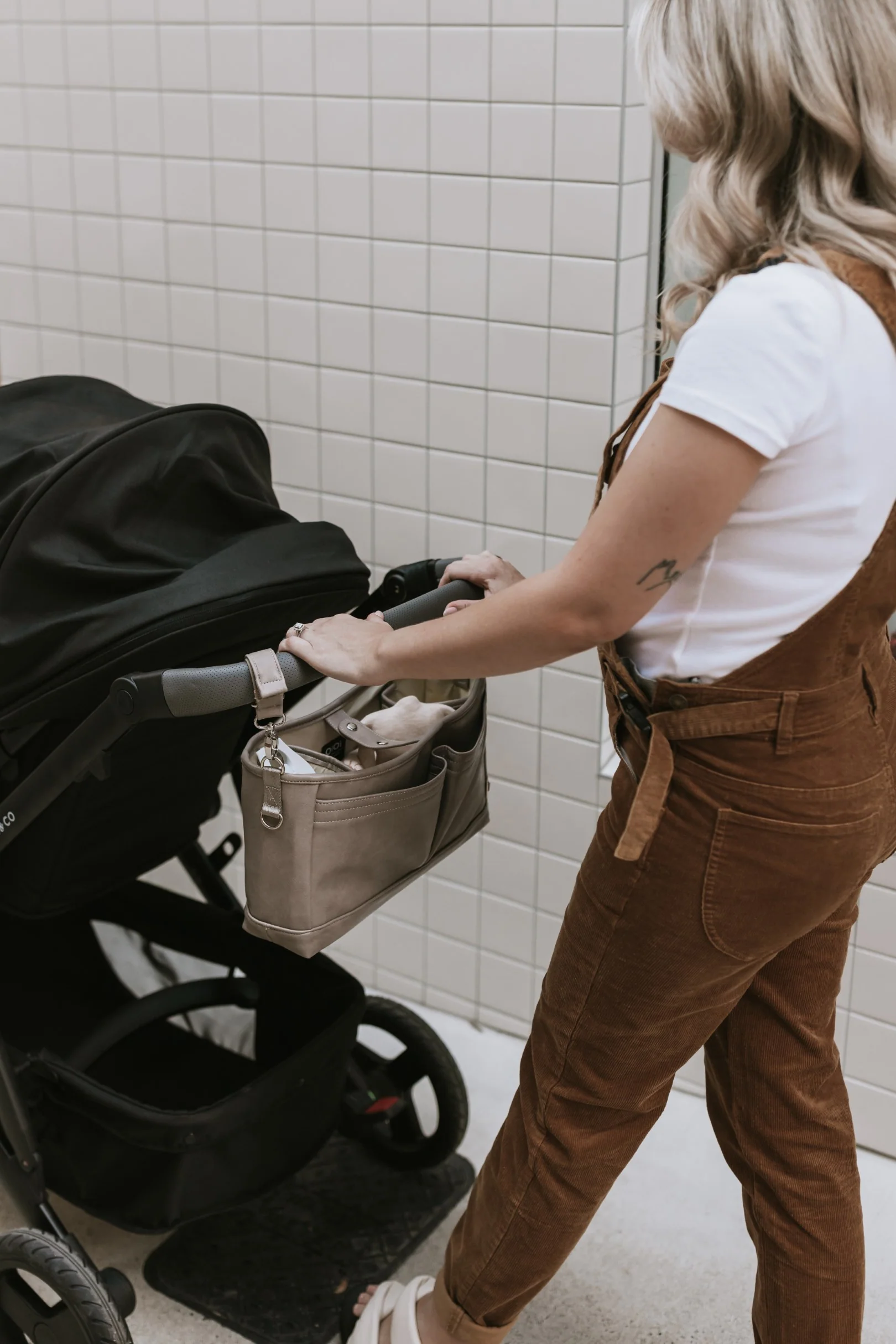 Stroller Organiser - Taupe - Image 5