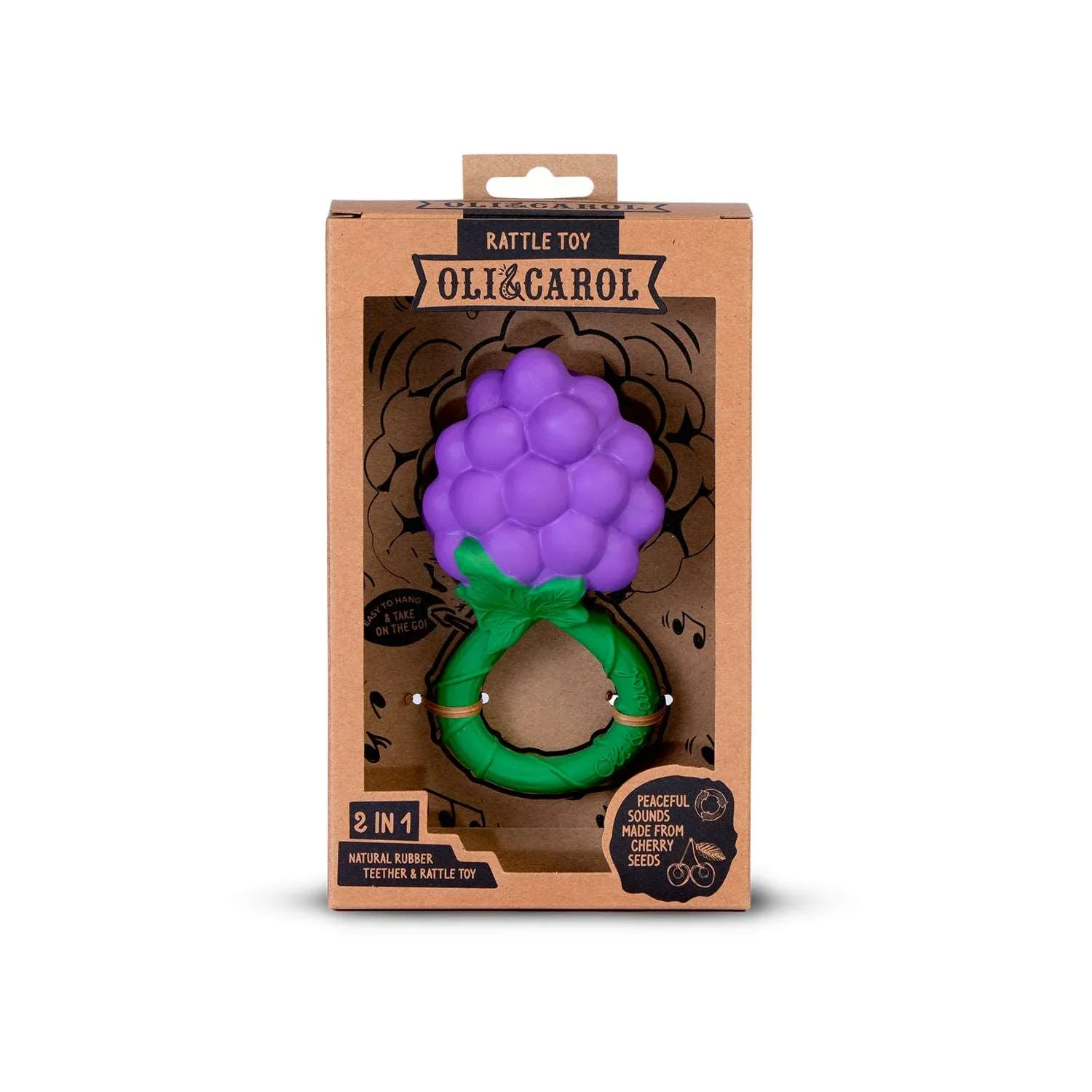 Grape Rattle Toy - Image 4