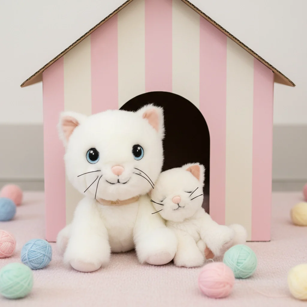 Binky Kitten Kiki White - Image 3