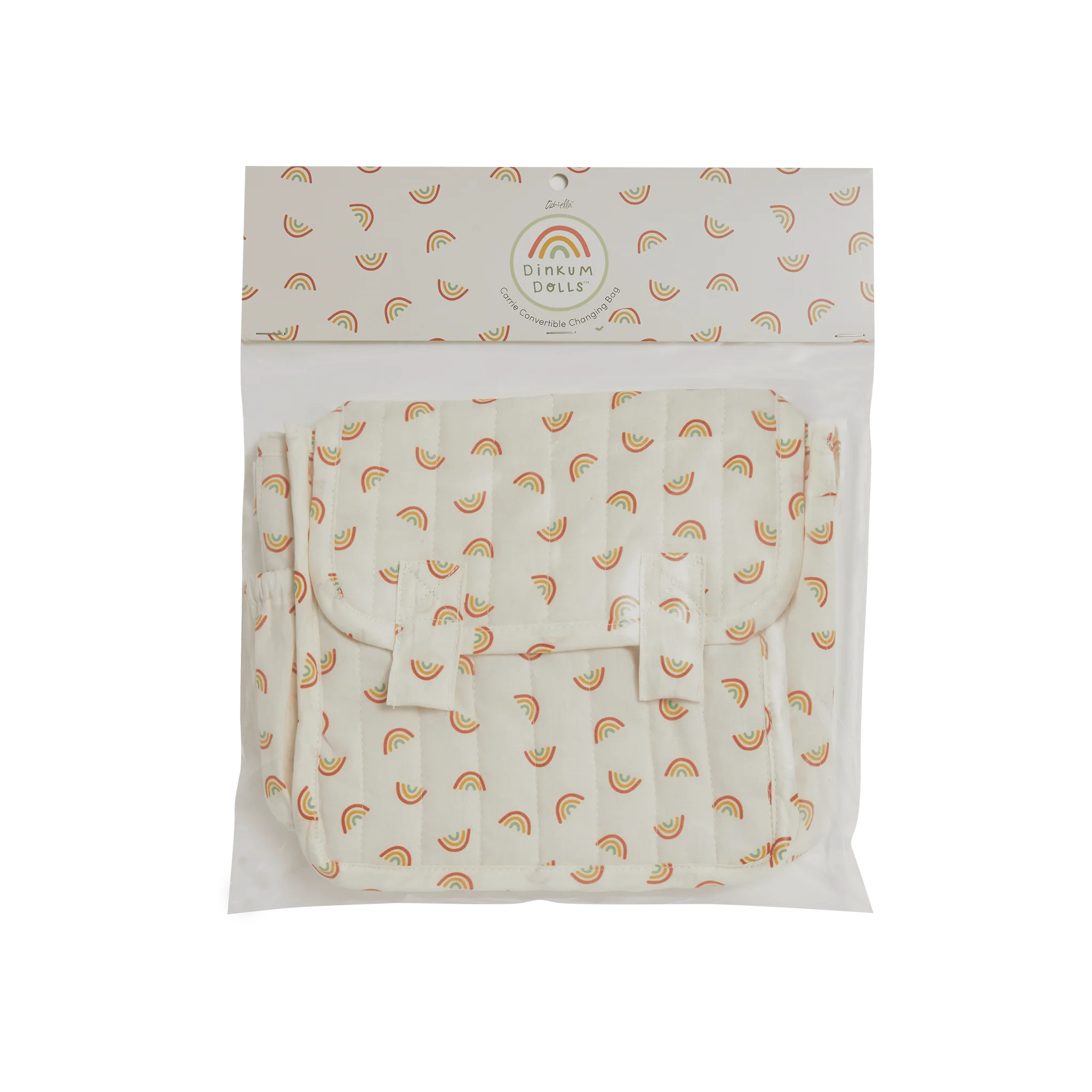 Carrie Convertible Changing Set - Rainbow Print - Image 6