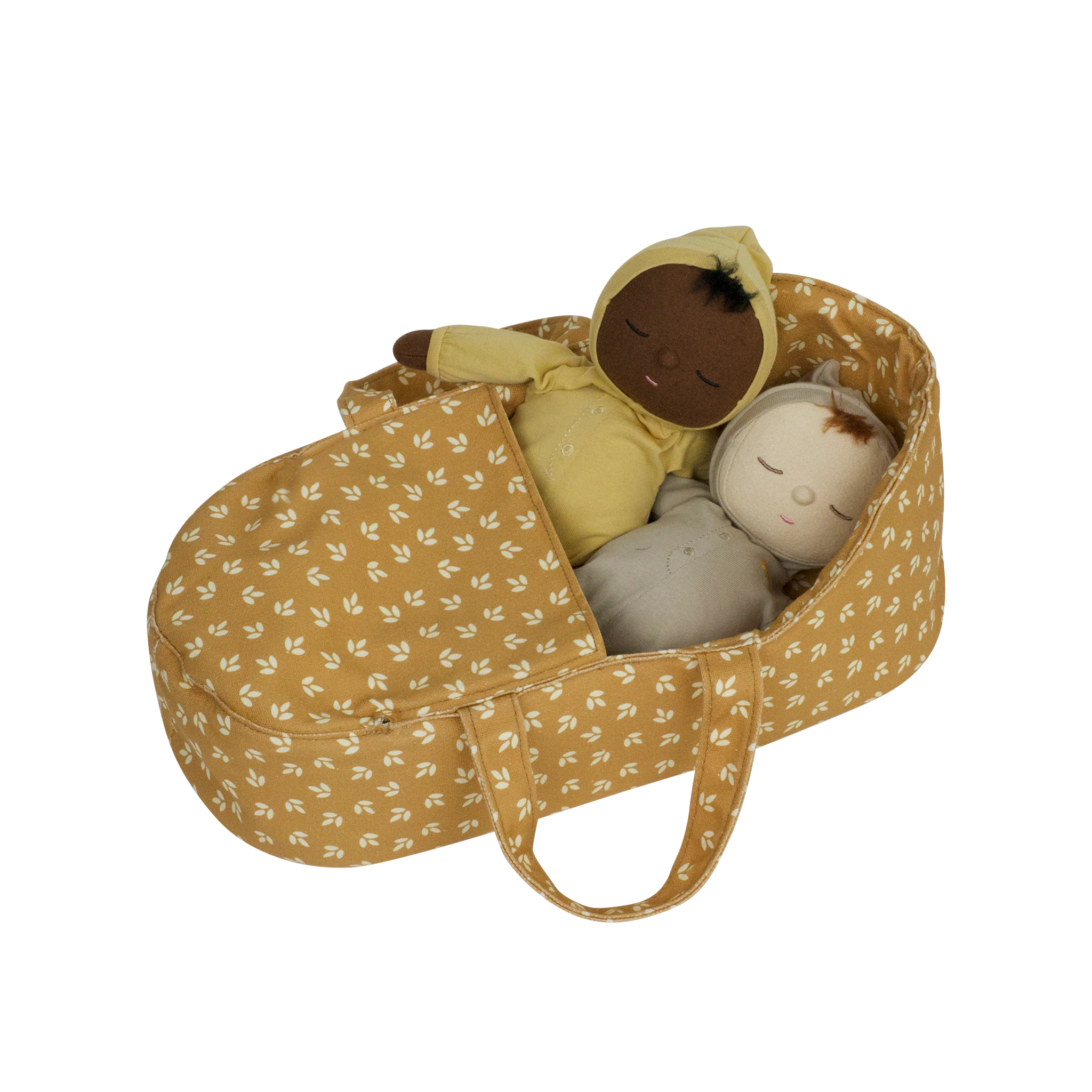 Dinkum Doll Carry Cot - Leaf - Image 4