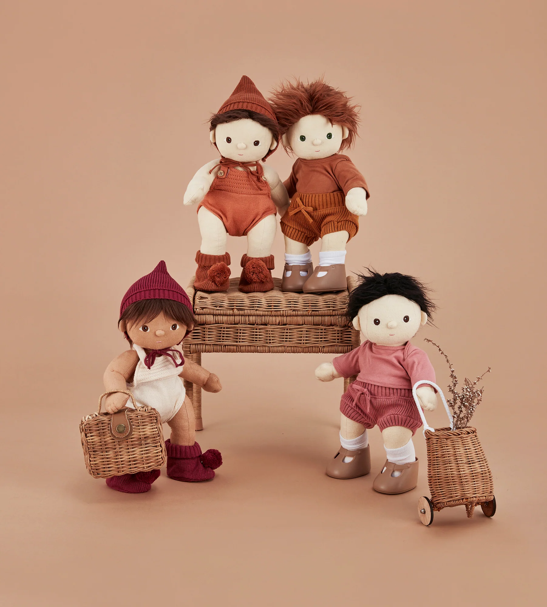 Dinkum Doll Knit Set - Umber - Image 4