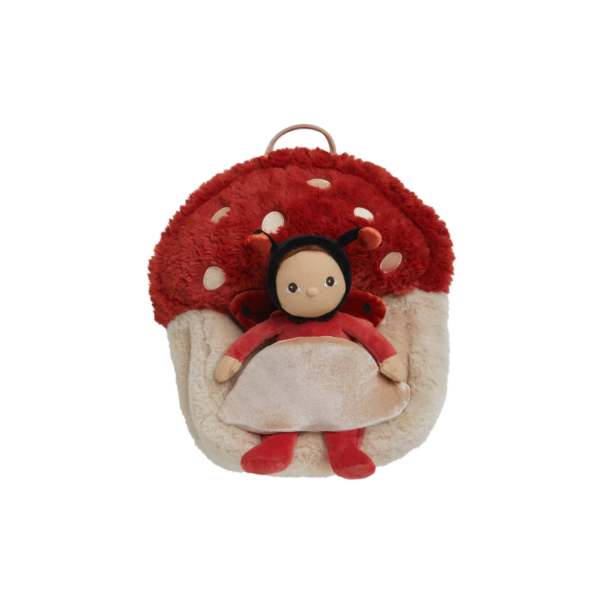 Hopalong Mushroom Backpack - Red - Image 4