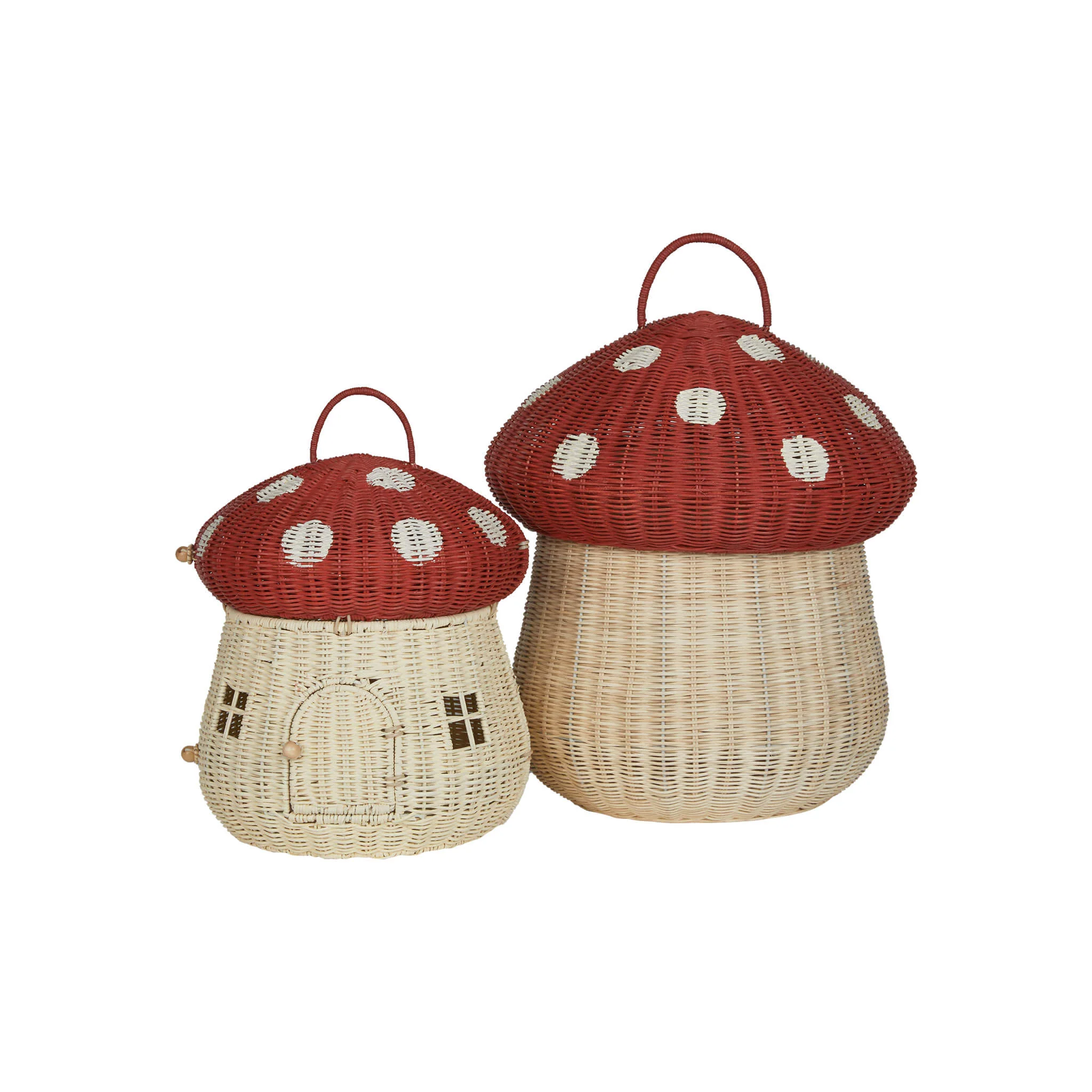 Mushroom Doll House - Red - Image 8