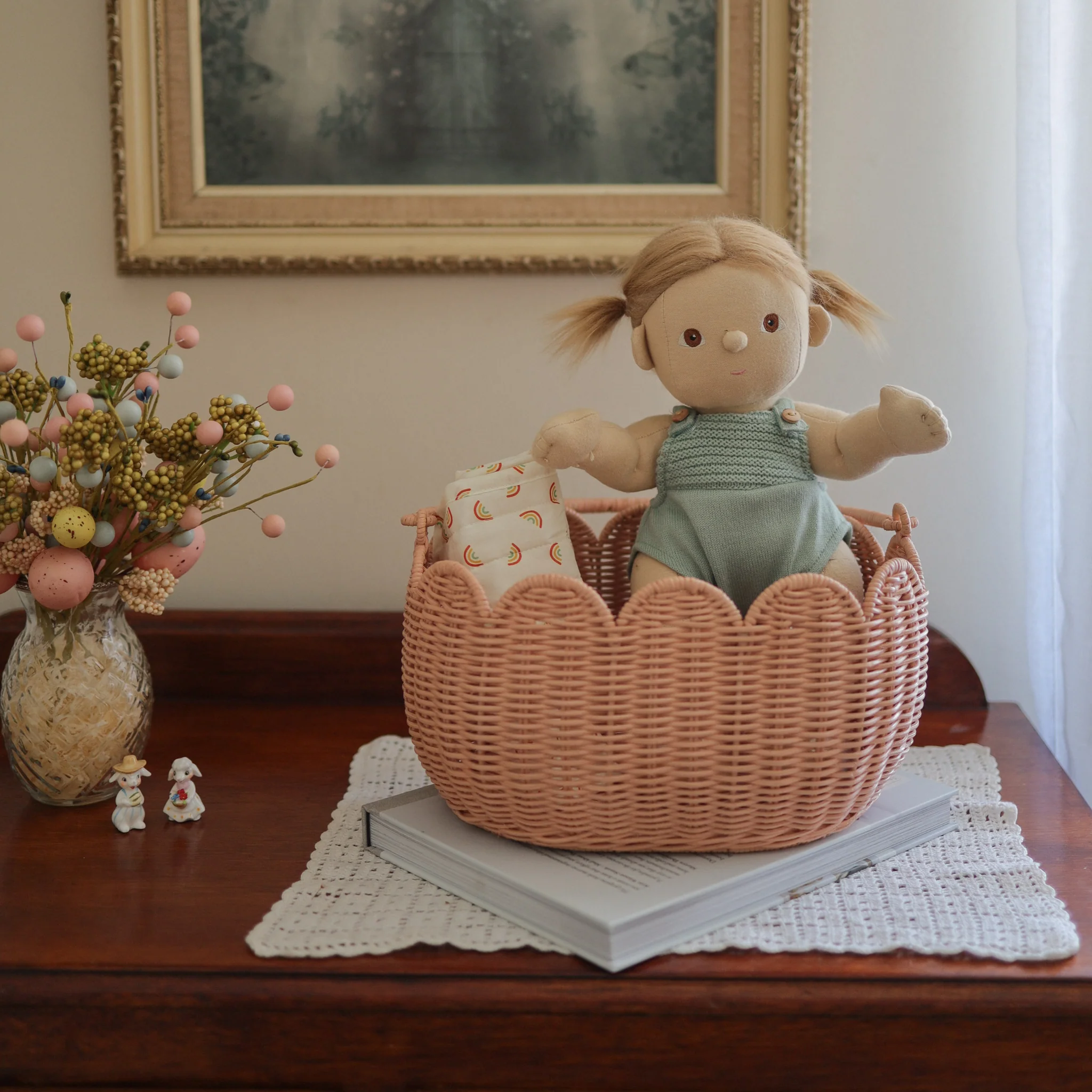 Petal Basket - Seashell Pink - Image 2