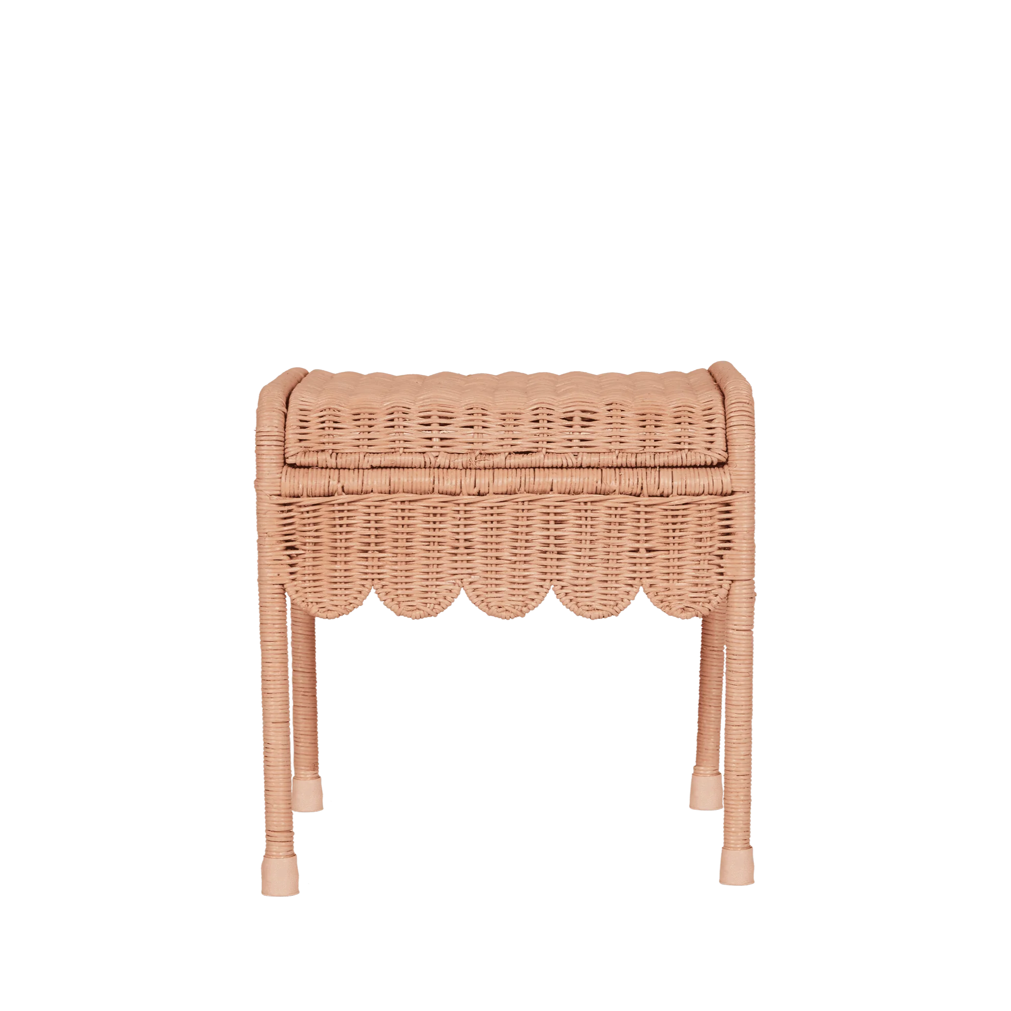 Petal Storie Stool - Seashell Pink