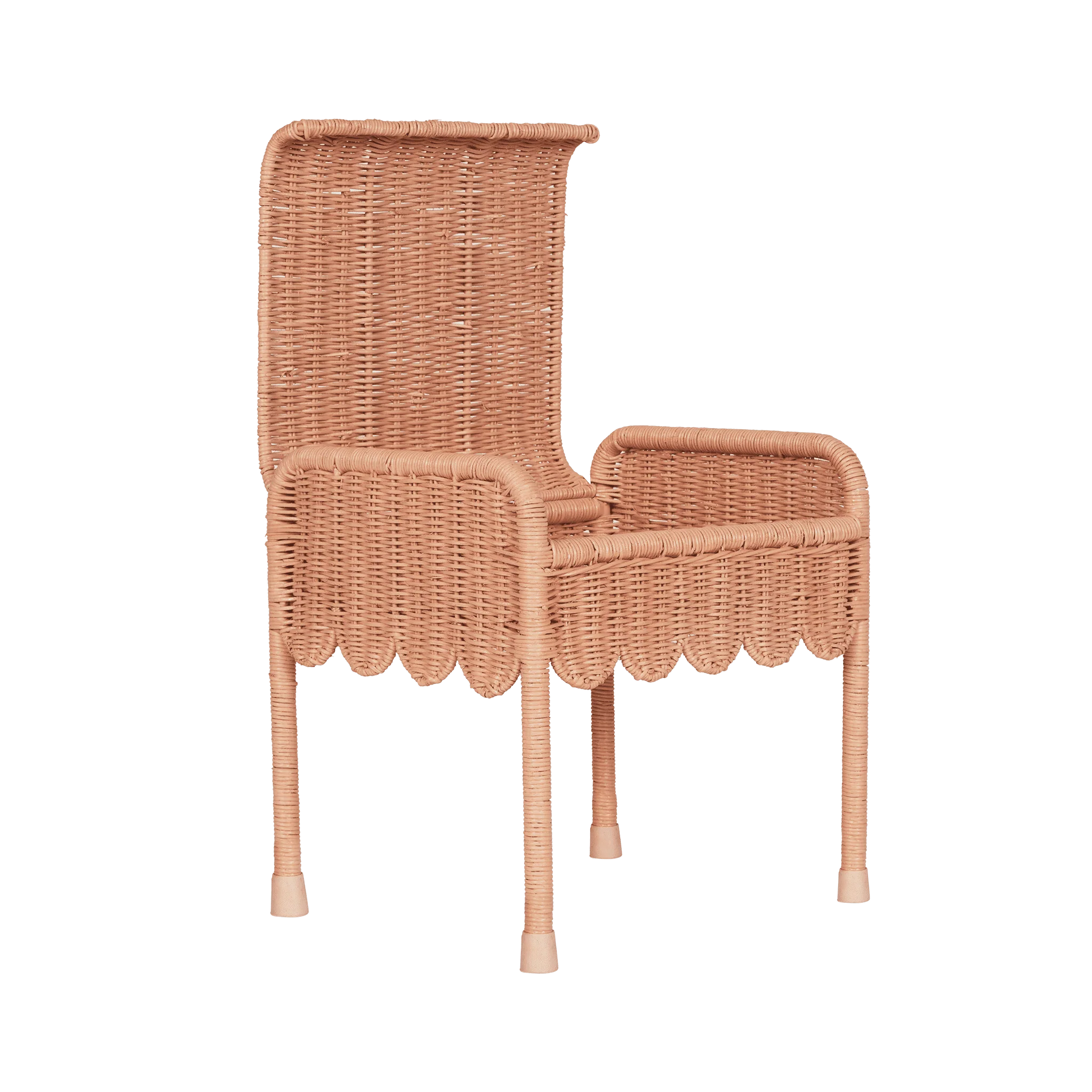 Petal Storie Stool - Seashell Pink - Image 5