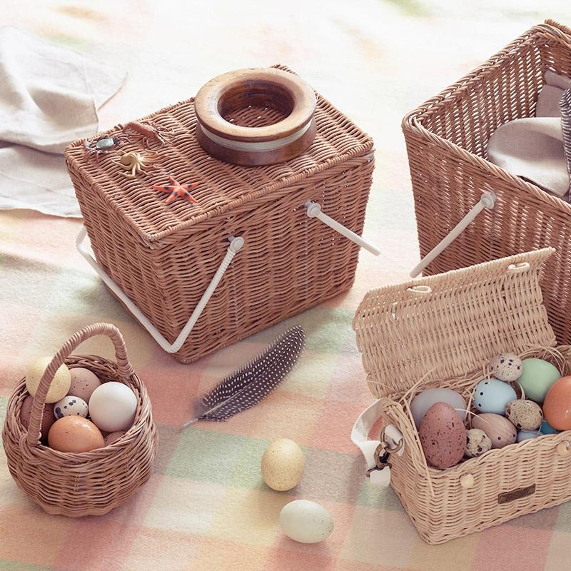 Rattan Berry Basket - Natural - Image 3