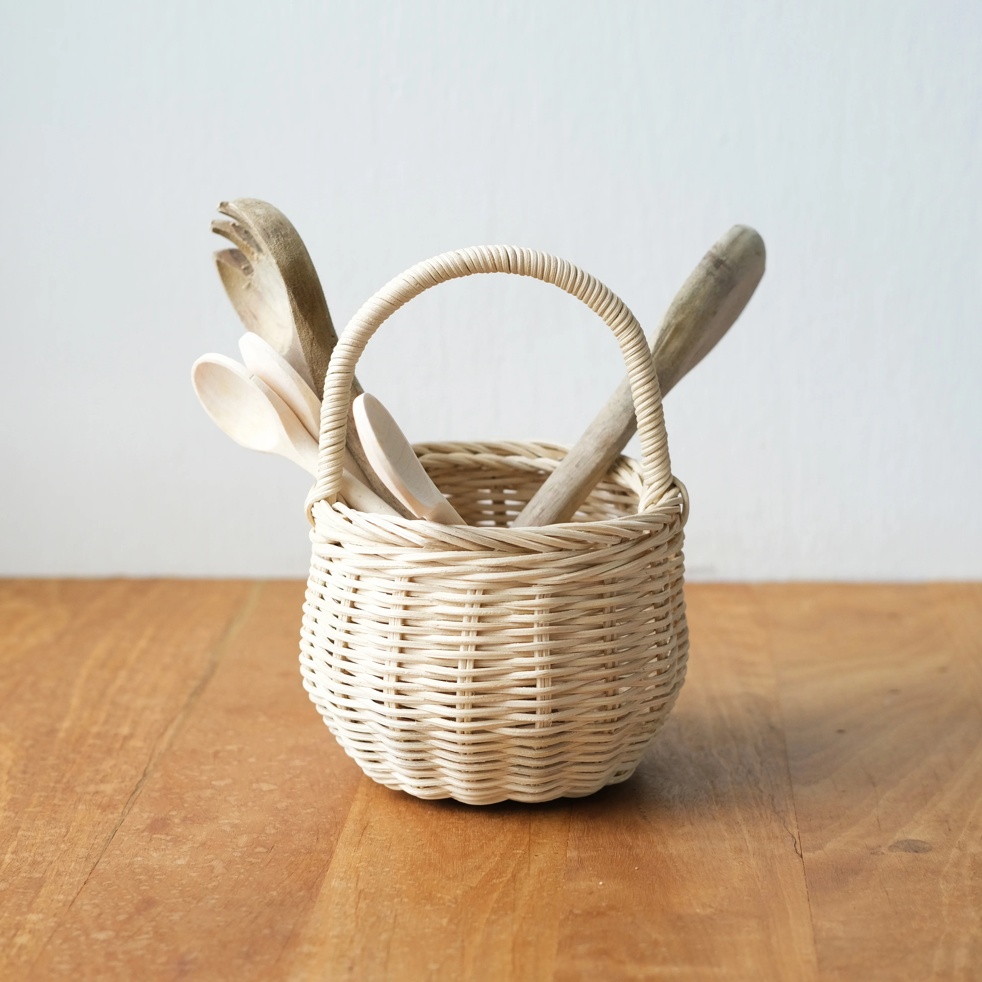 Rattan Big Berry Basket - Straw - Image 2