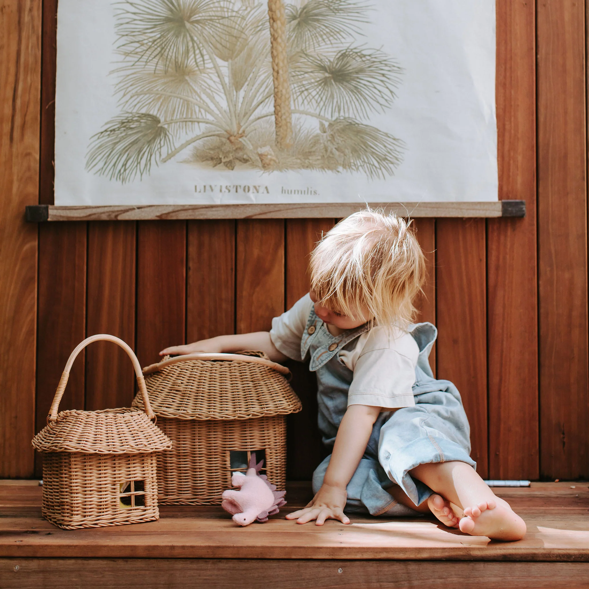 Rattan Hutch Basket - Big - Image 7