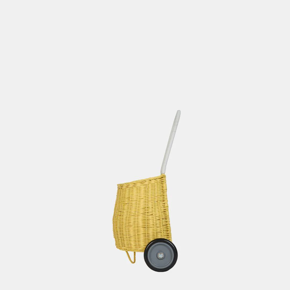 Rattan Luggy Basket - Lemon - Image 3