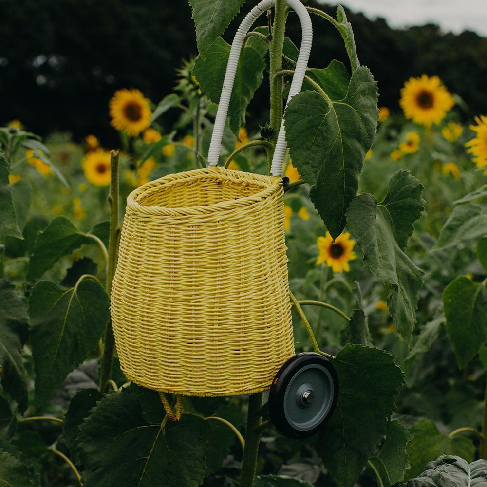 Rattan Luggy Basket - Lemon - Image 7