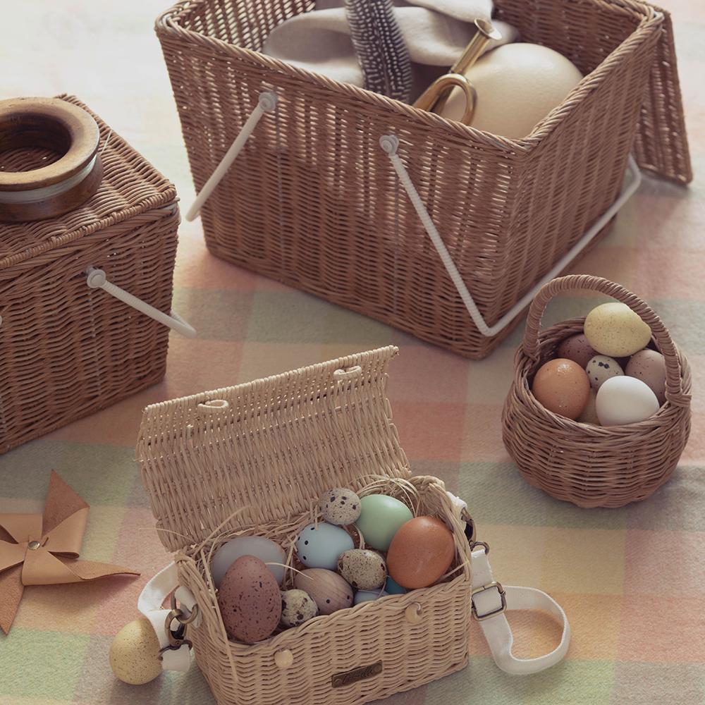 Rattan Piki Basket Large - Natural - Image 2