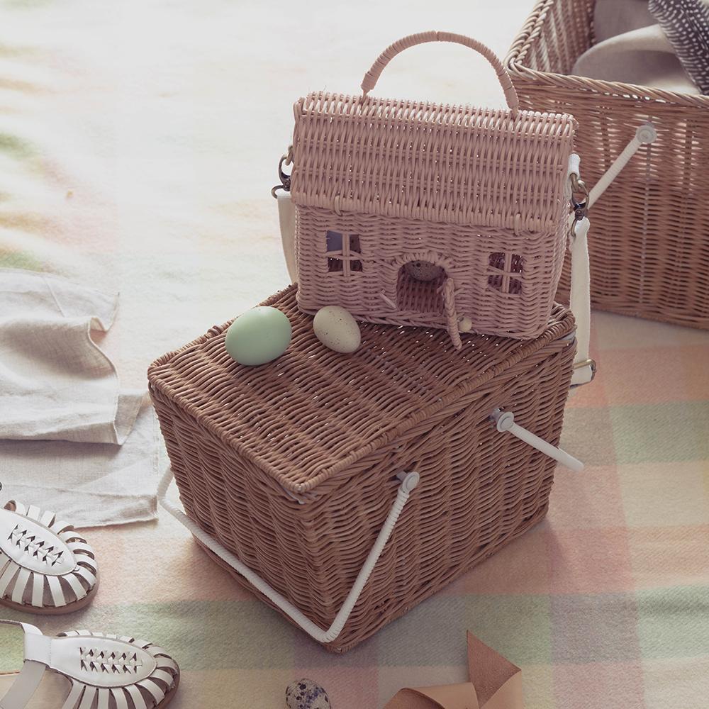 Rattan Piki Basket Medium - Natural - Image 3