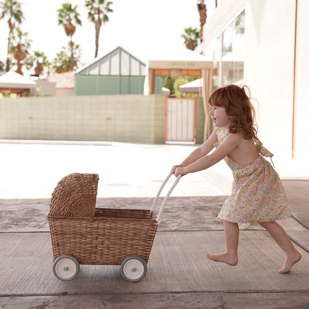 Rattan Strolley - Natural - Image 2