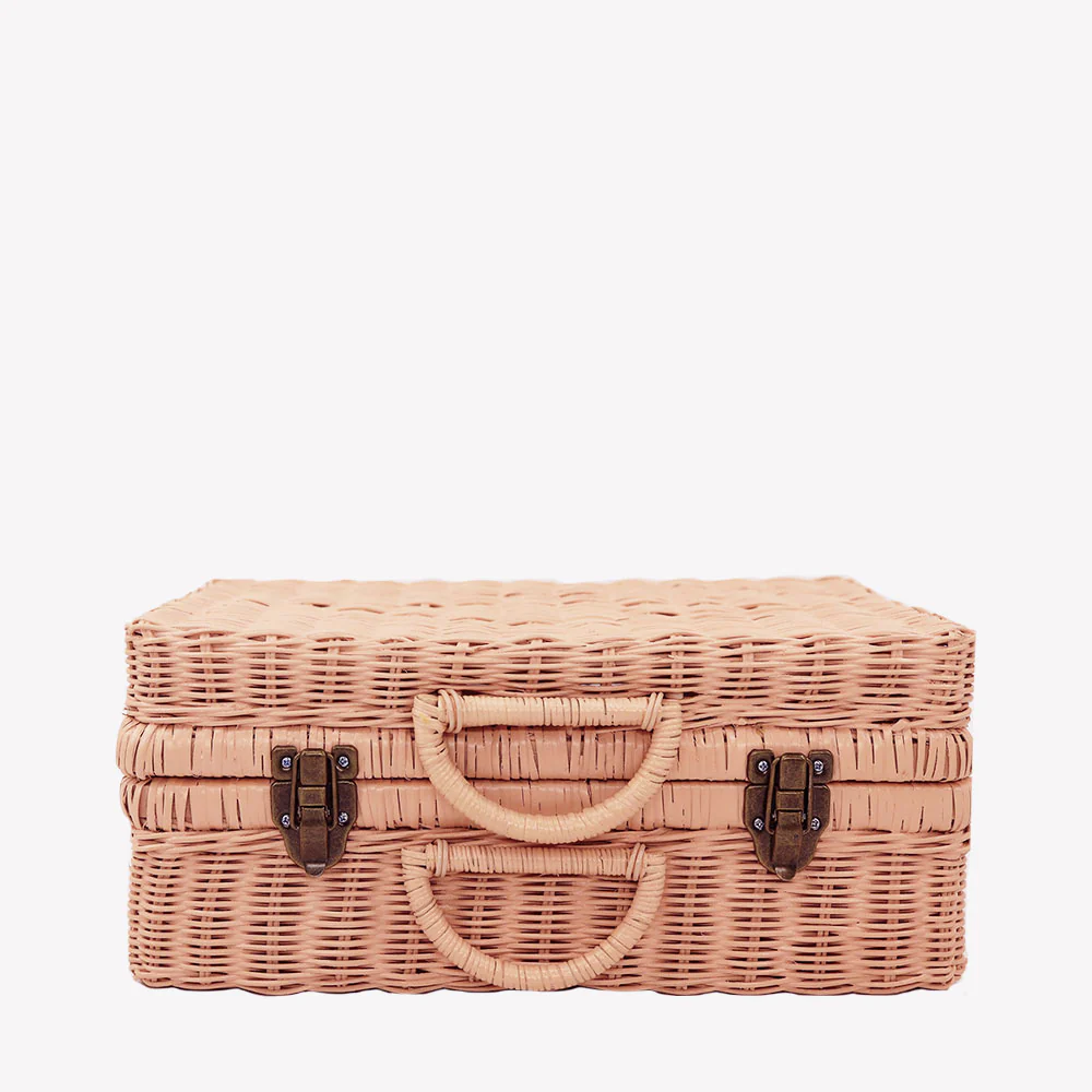 Rattan Toaty Trunk - Rose - Image 2