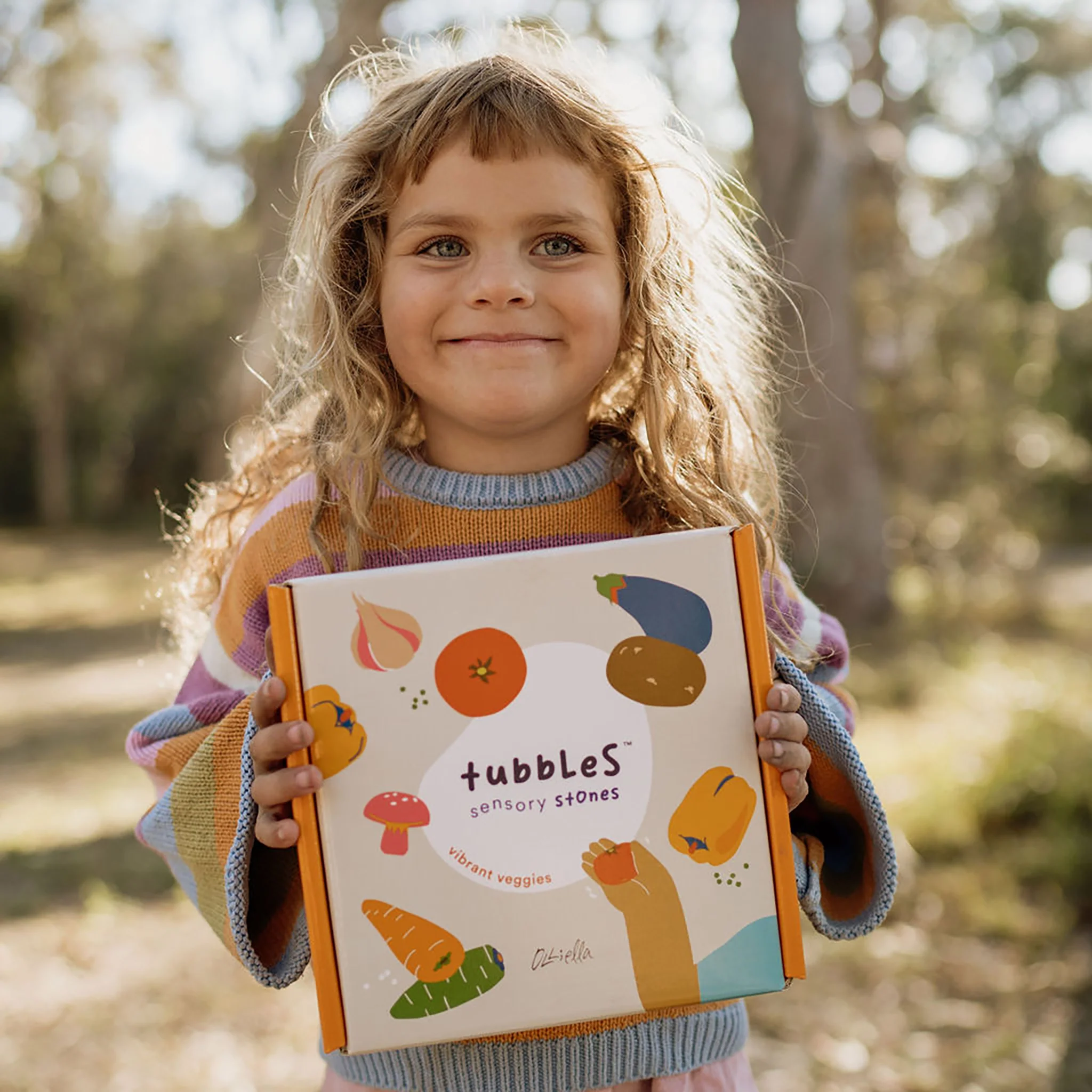 Tubbles Sensory Stones - Vibrant Veggies - Image 8