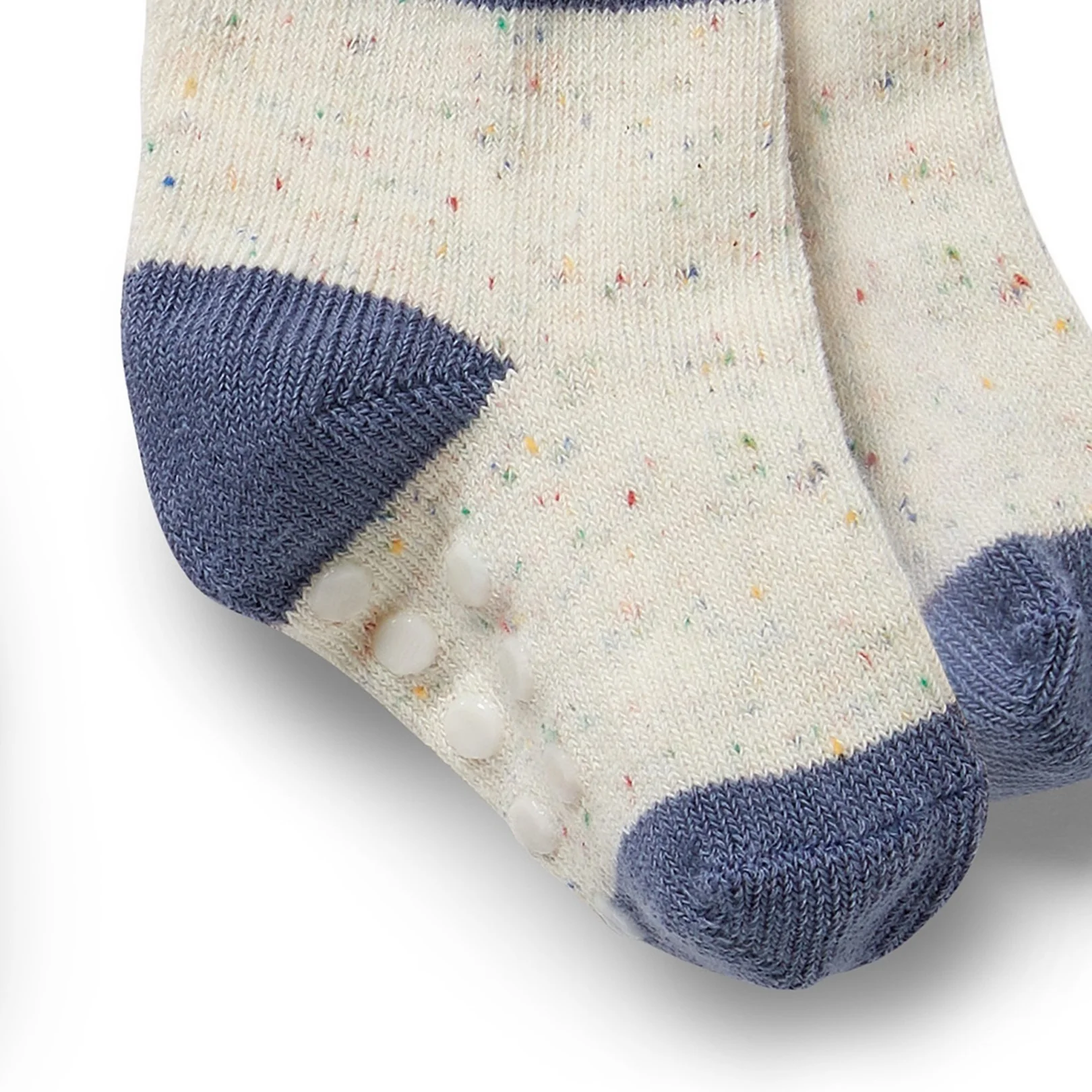 Organic 3 Pack Baby Socks Rain Drop - Image 4