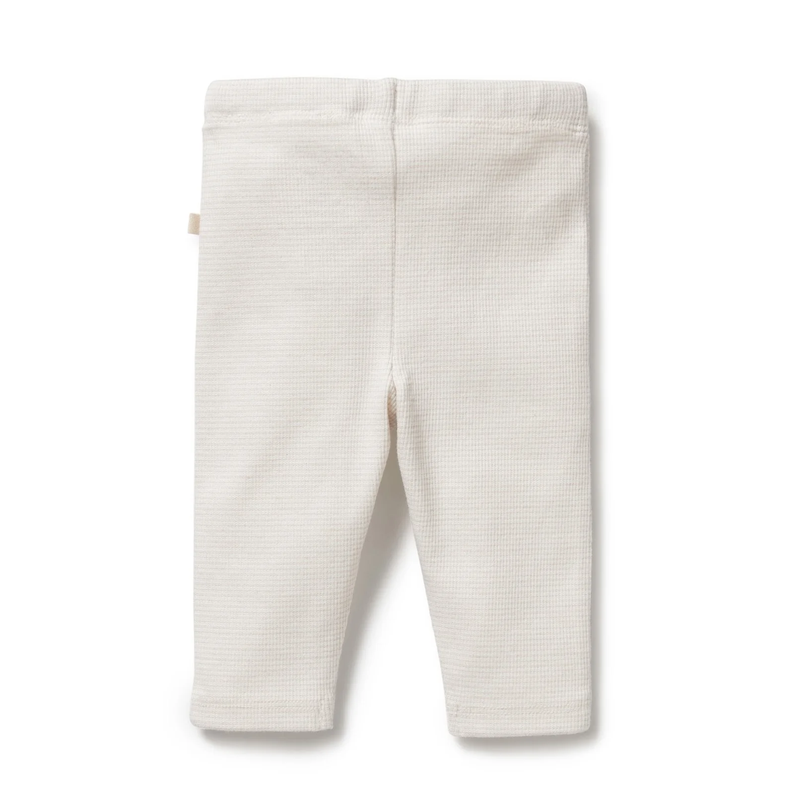 Organic Stripe Rib Legging Clay - Image 3