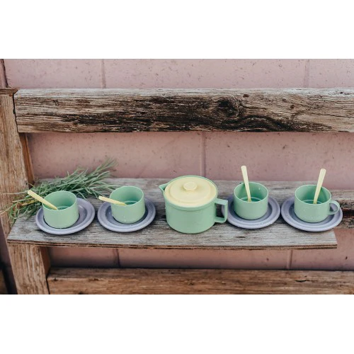 Plasto "I'm Green" Coffee Set - Image 3