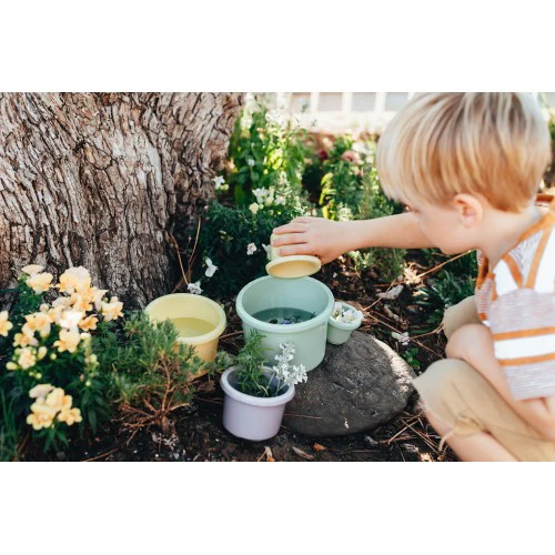 Plasto "I'm Green" Stacking Cups and Play Pots - Image 4