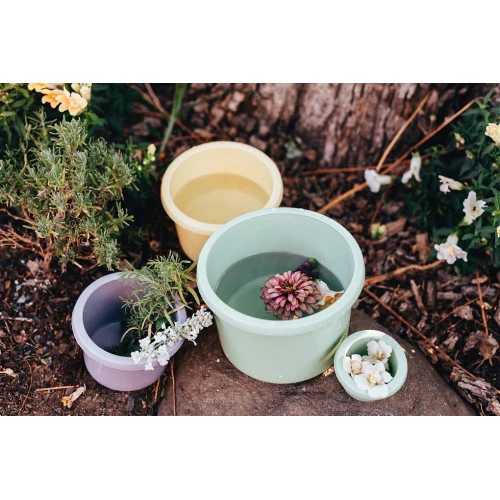 Plasto "I'm Green" Stacking Cups and Play Pots - Image 5