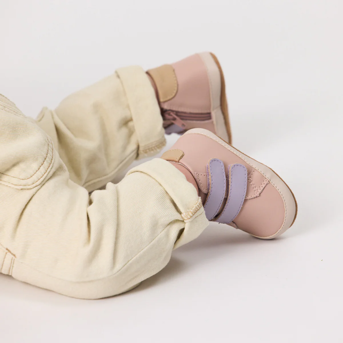 Pretty Brave Baby Hi-Top Blush/Lilac - Image 3
