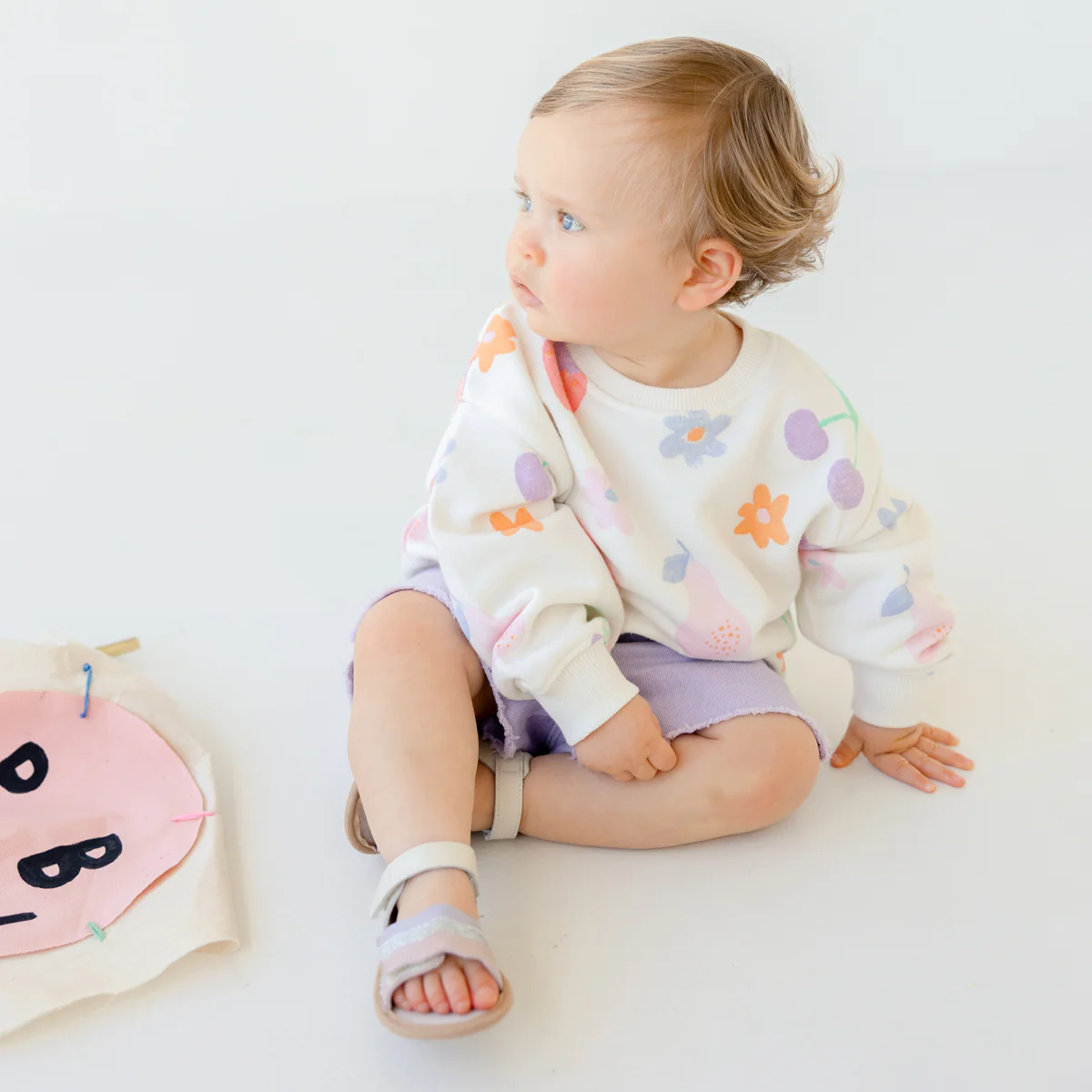 Pretty Brave Baby Star Sandal - Sparkle - Image 2
